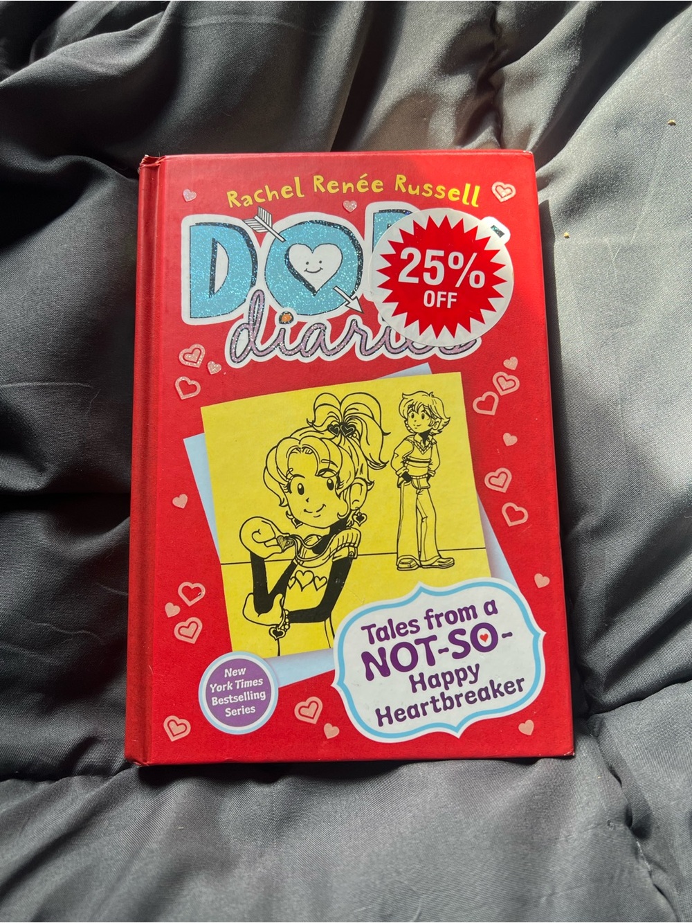 Dork Diaries: Tales from a Not-So-Happy Heartbreaker - Red Hardcover
